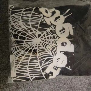 Spider Black Graphic hoodie